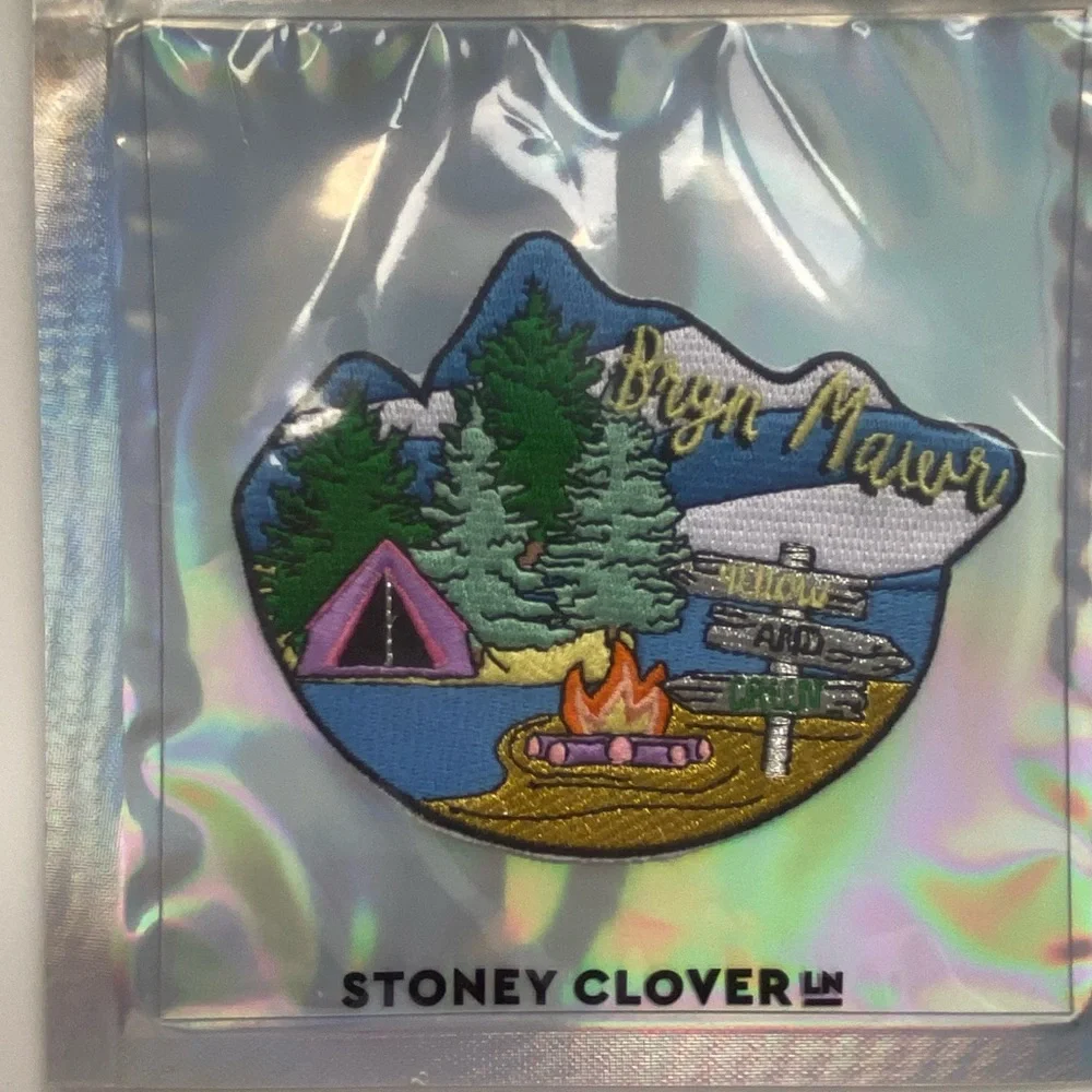 NWT CAMP BRYN MAWR Necklace & Stoney Clover Lane Patch
